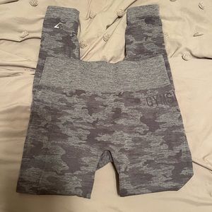 Gymshark purple camo leggings
